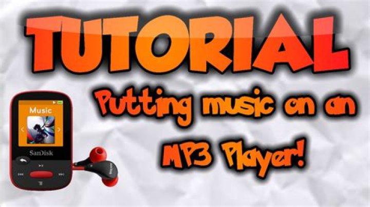 How do I put music in the music player?
