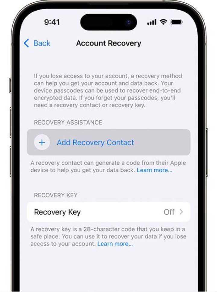 How do I recover my account after switching from Android to iOS?