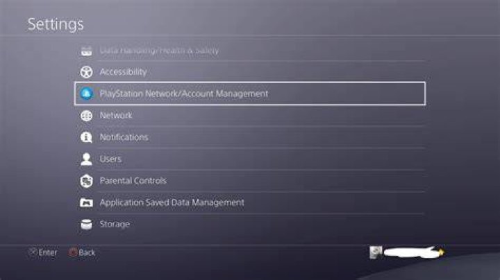 How do I see what streaming accounts are already tied to my PS4?