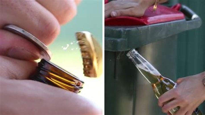 How do I smash open a Bottle?