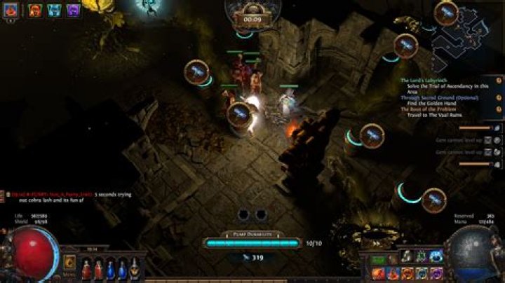 How do I tell what elemental vulnerabilities are on Blight mobs?