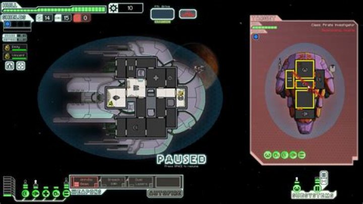 How do systems take damage from Beam weapons?