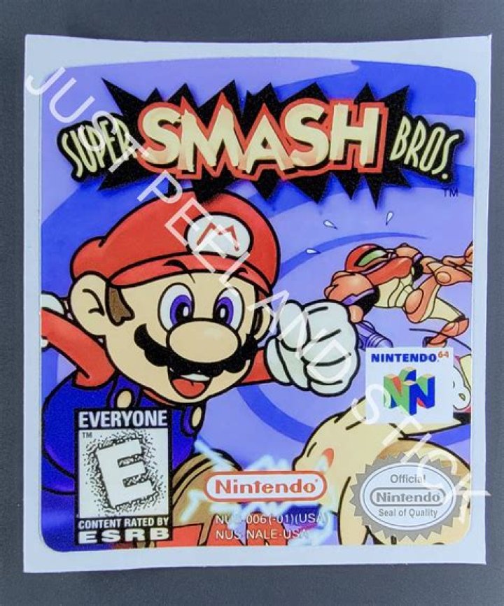 How do you fall through platforms in Super Smash Bros (N64)?