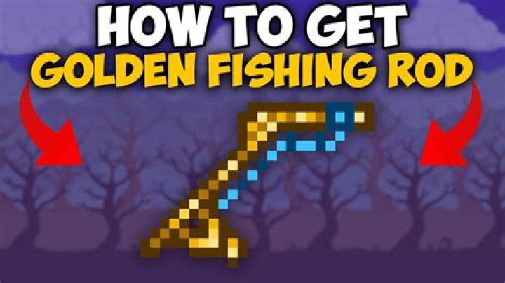 How do you find a fishing rod in Terraria for PS Vita?