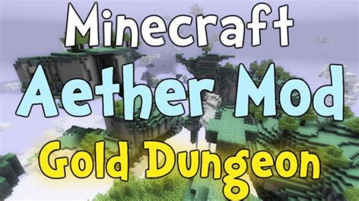 How do you get into a gold dungeon in the aether?