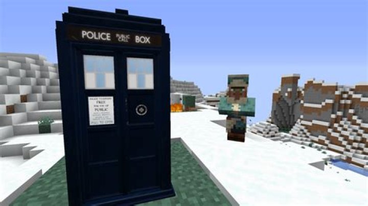 How do you get into TARDIS on minecraft with Dalek mod