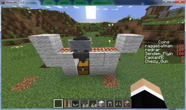 How do you get minecart hoppers to put items in chests?