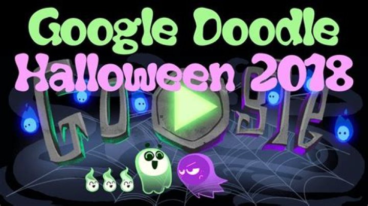 How do you invite friends to the Halloween 2018 Google Doodle?