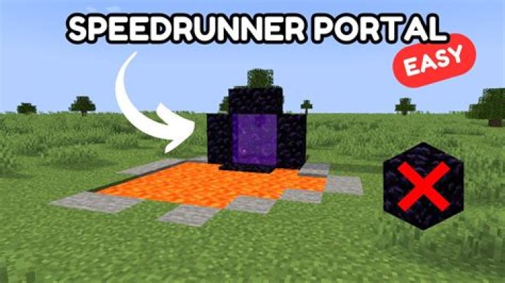 How do you time Portal speed runs?