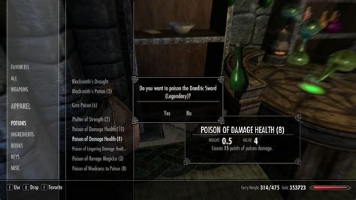 How high can poison damage go?