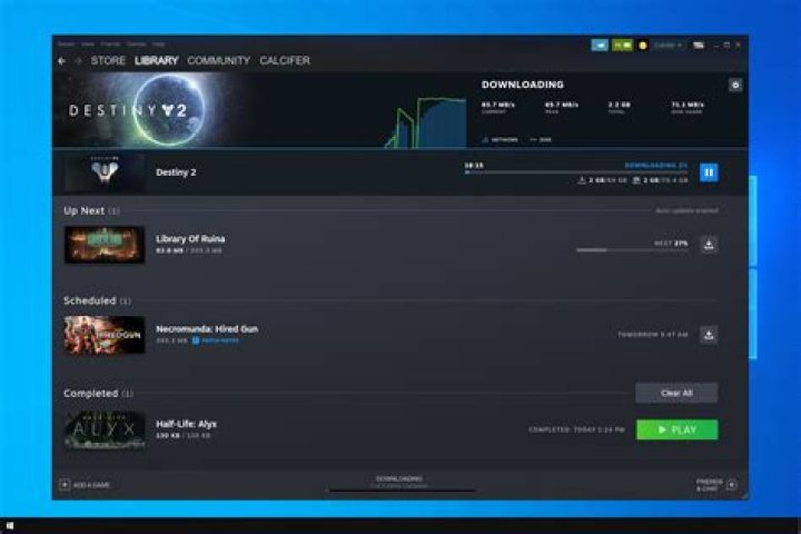 How long are steam downloads cached?