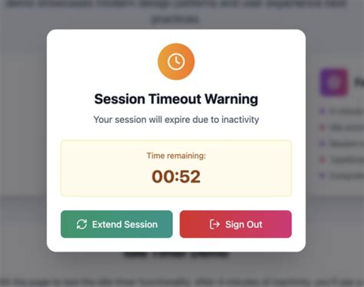 How long is the idle timer?