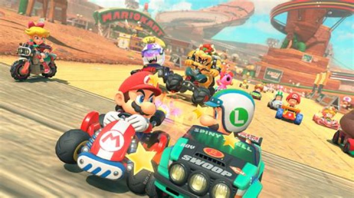 How many local co-op players does Mario Kart 8 support?