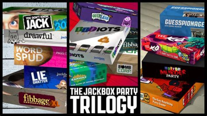 How many players are required to play the Jackbox party games?