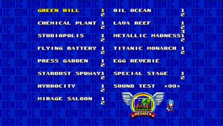 How many zones does Sonic Mania have, in total?