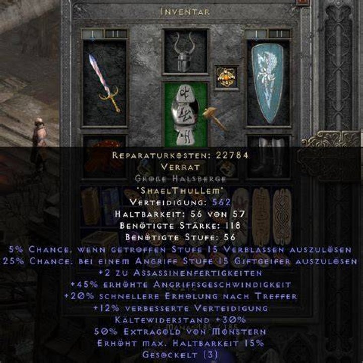 How much does it cost to repair an Enigma armor?