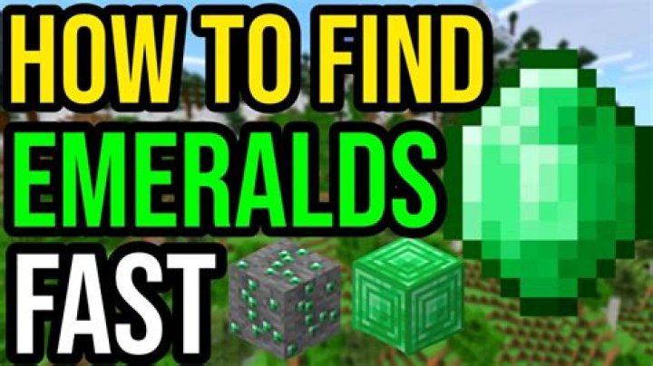 How rare are Emeralds in minecraft?