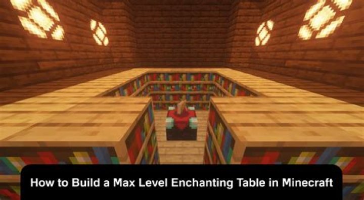 How to build a enchanting table