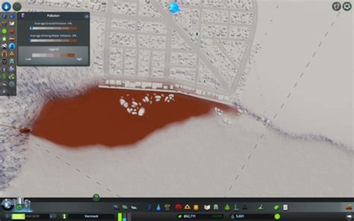 How to deal with water pollution in Cliffside Bay?