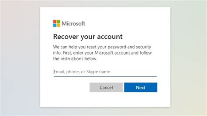 How to find lost account login email address