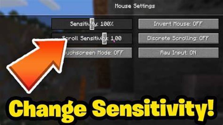 How to fix mouse slow sensitivity in Minecraft Java?