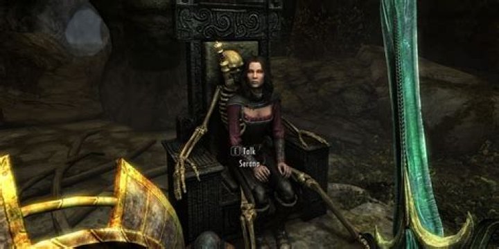 How to fix serana and vampires black faces in Skyrim SE?