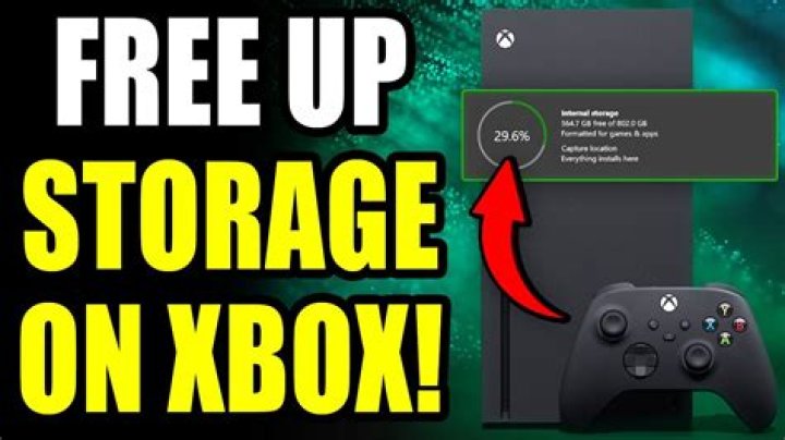 How to free XBox 360 storage on XBox One?