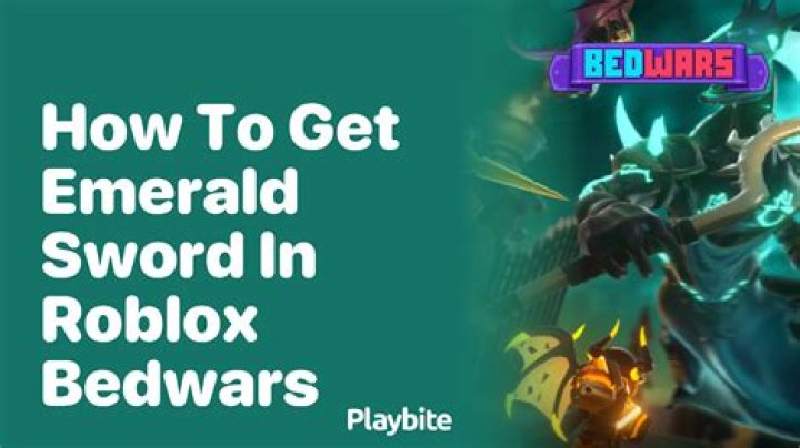 How to get the emerald sword?