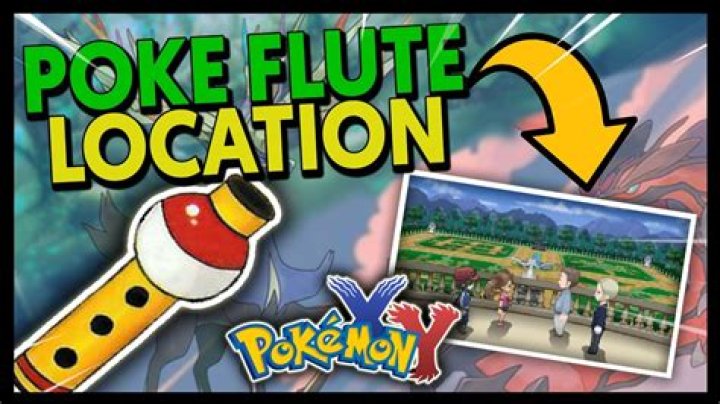 How to get the PokeFlute in Pokemon X and Y?