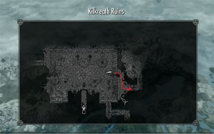How to get through the door in Kilkreath ruins when guiding Meridia's light?
