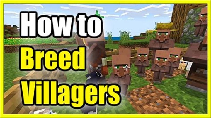 How to Get Villagers To Breed Again