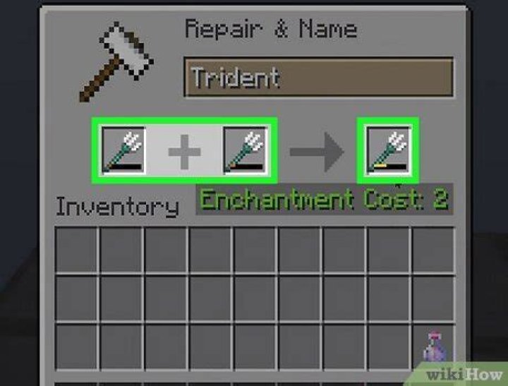 how to make a named trident execute a command