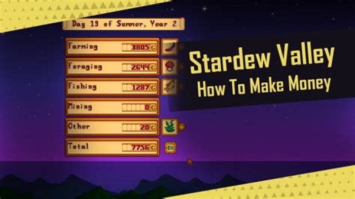 How to make money in stardew valley [closed]