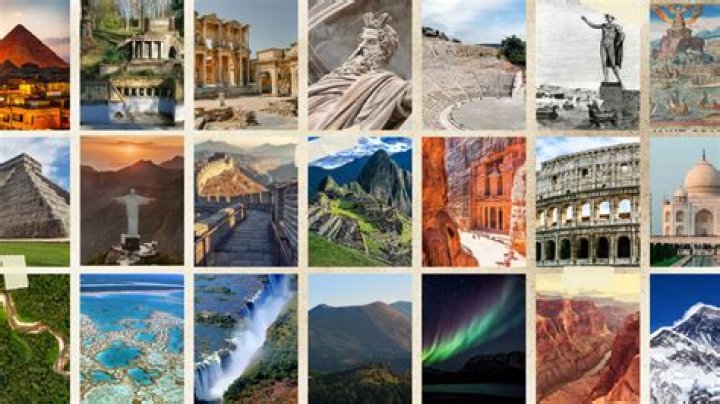 How to see difference between national and world wonders