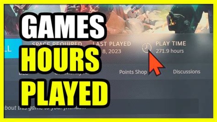 How to see total game play time?