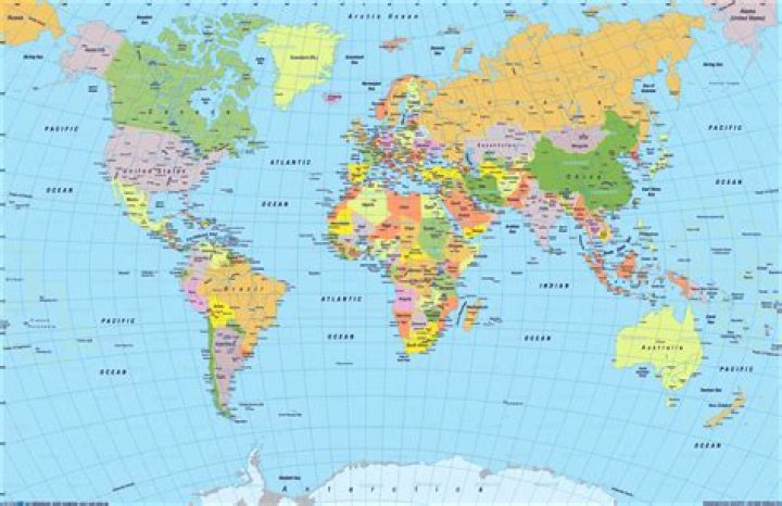 How to view map of the world
