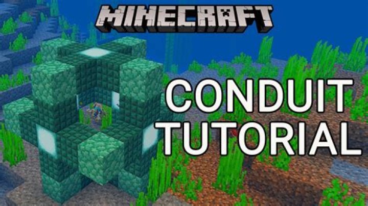 I just can't activate the conduit on Minecraft PE
