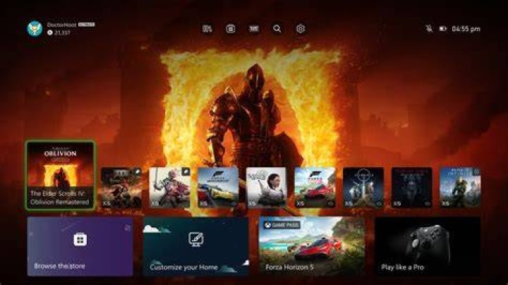 I preordered a game on my Xbox while on the home screen of my friend's account. Which of us owns the game?