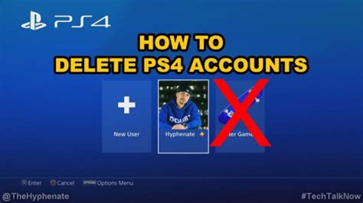 If I delete a PS4 user account, can I use its PSN account?