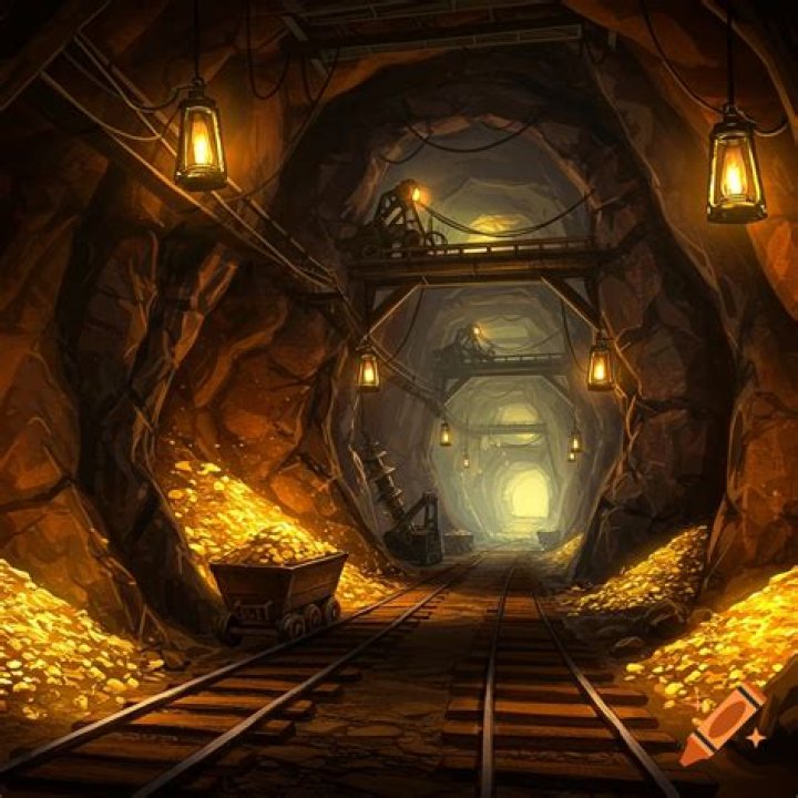 Image of me decidedly underground