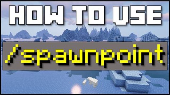 In minecraft, How do i set a spawnpoint using command blocks