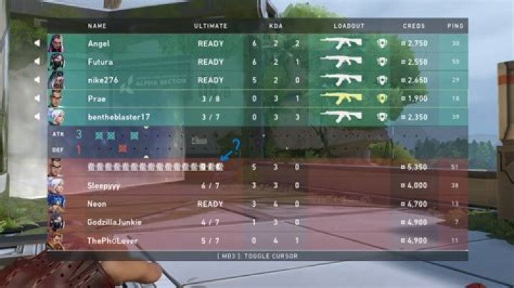 In-game tadtone score