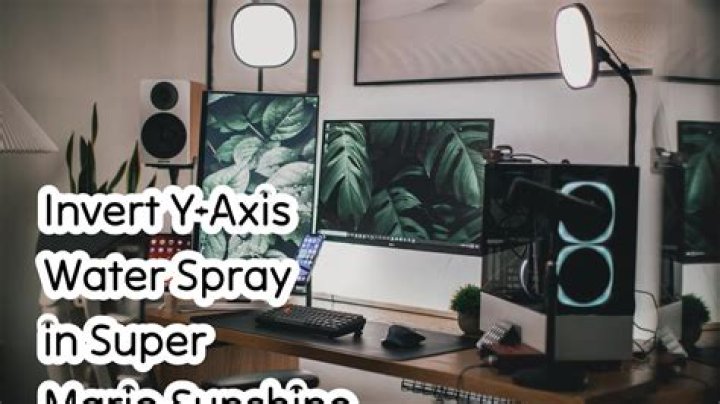 Invert Y-Axis Water Spray in Super Mario Sunshine