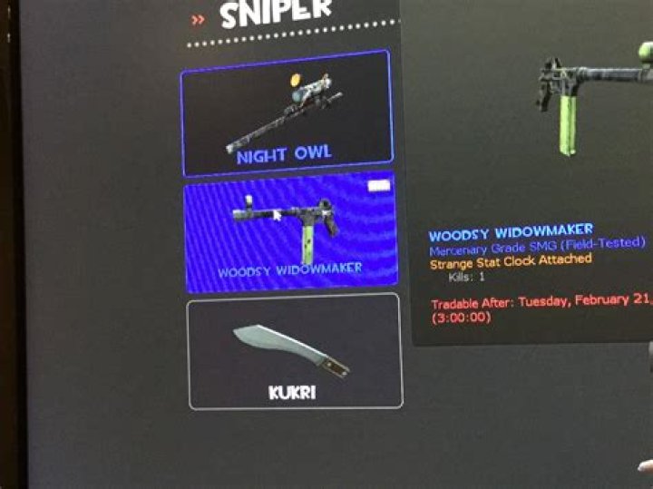 Is it a glitch that I have a kill clock on a non strange weapon?