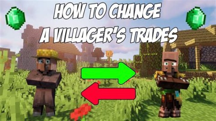 Is it possible to change villager trades?