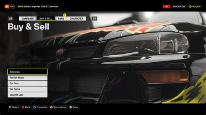 Is it possible to sell cars in single player?