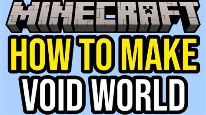 Is there a block that represents 'void' in Minecraft?
