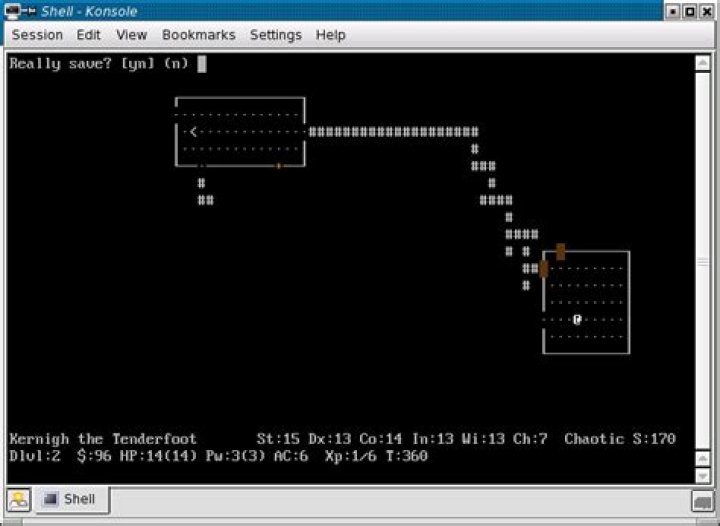 Is there a distribution of Nethack with saving?