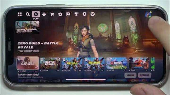 Is there a way to disable auto-run in Fortnite on iOS?