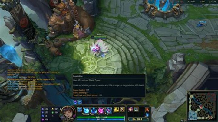 Is there a way to tell how much extra heal and shield power you have?